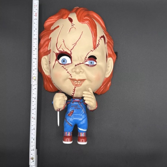 Chucky Doll Halloween Plastic Mask & Body Universal City Studios Disguise Works! - Picture 7 of 8